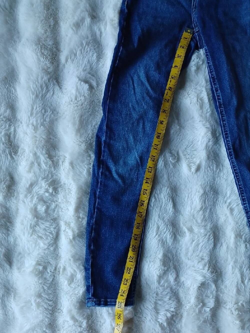 Jack Wills Cropped Super Skinny Dark Blue Skinny Jeans - Picture 3 of 10